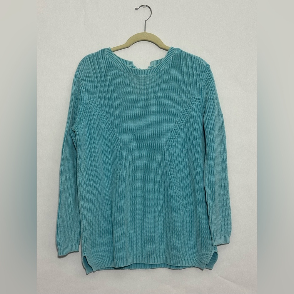 ✨Caslon 100% Cotton Textured Knit Sweater — Women’s Small✨